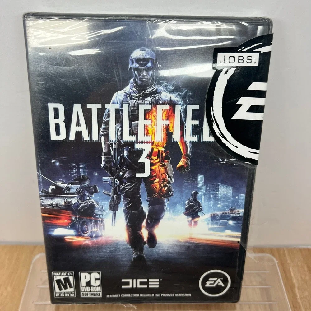 EA Battlefield 3 PC DVD-ROM Software Standard Edition Shooter Game New Sealed